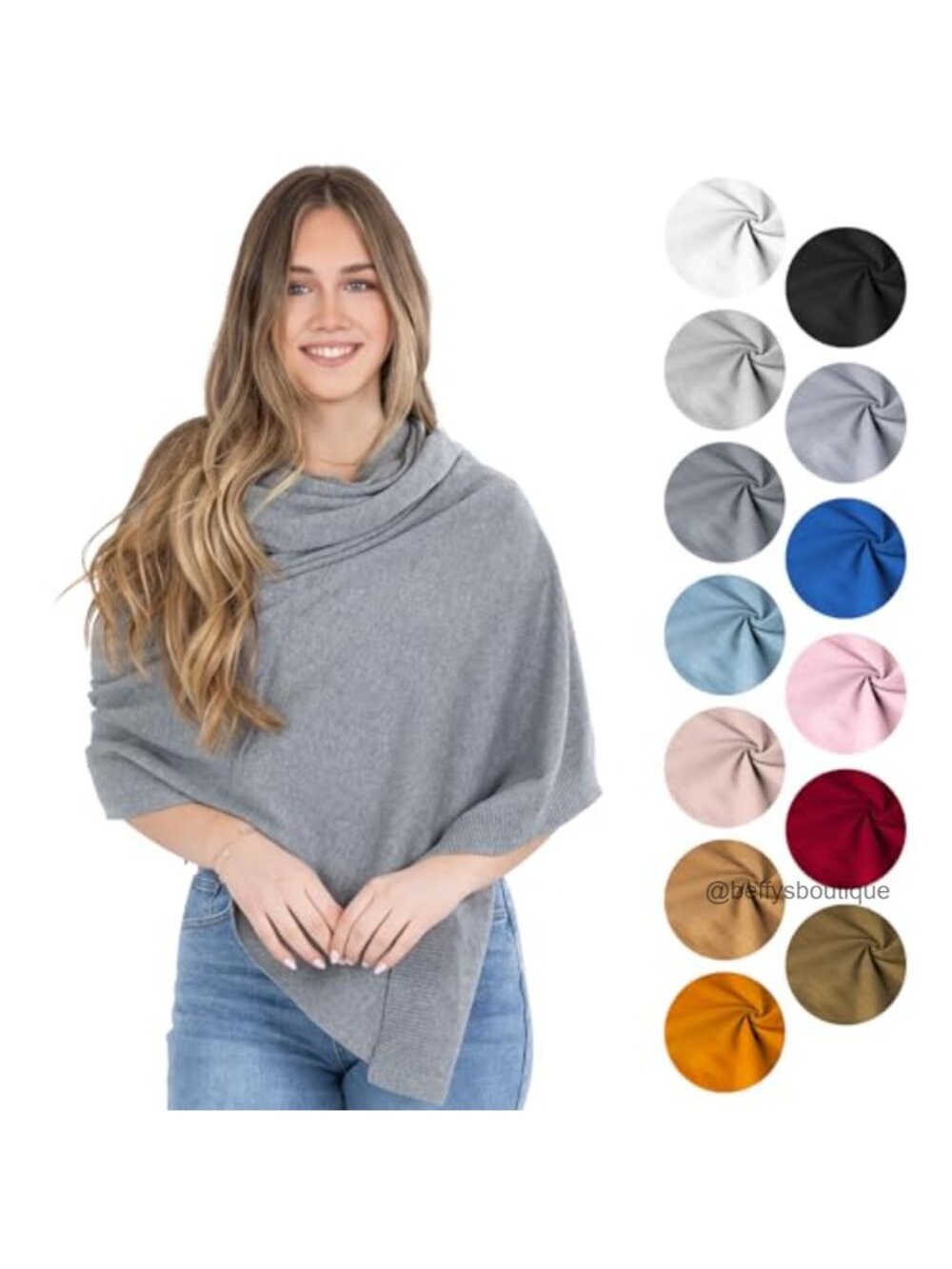 Oversized Cotton Shawl Wrap Travel Scarf Shoulder Stole Women